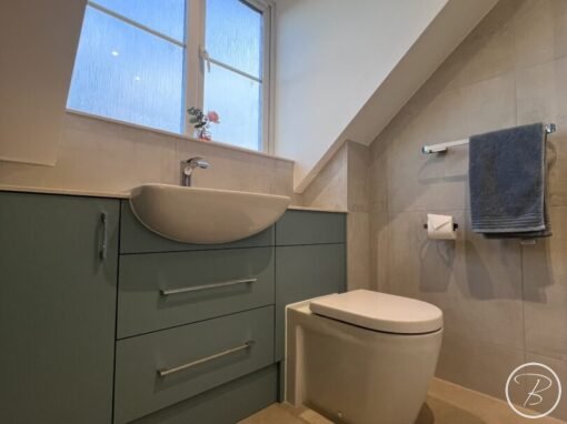 Sanctuary Beneath the Eaves ~ Ensuite in Ely, Cambs