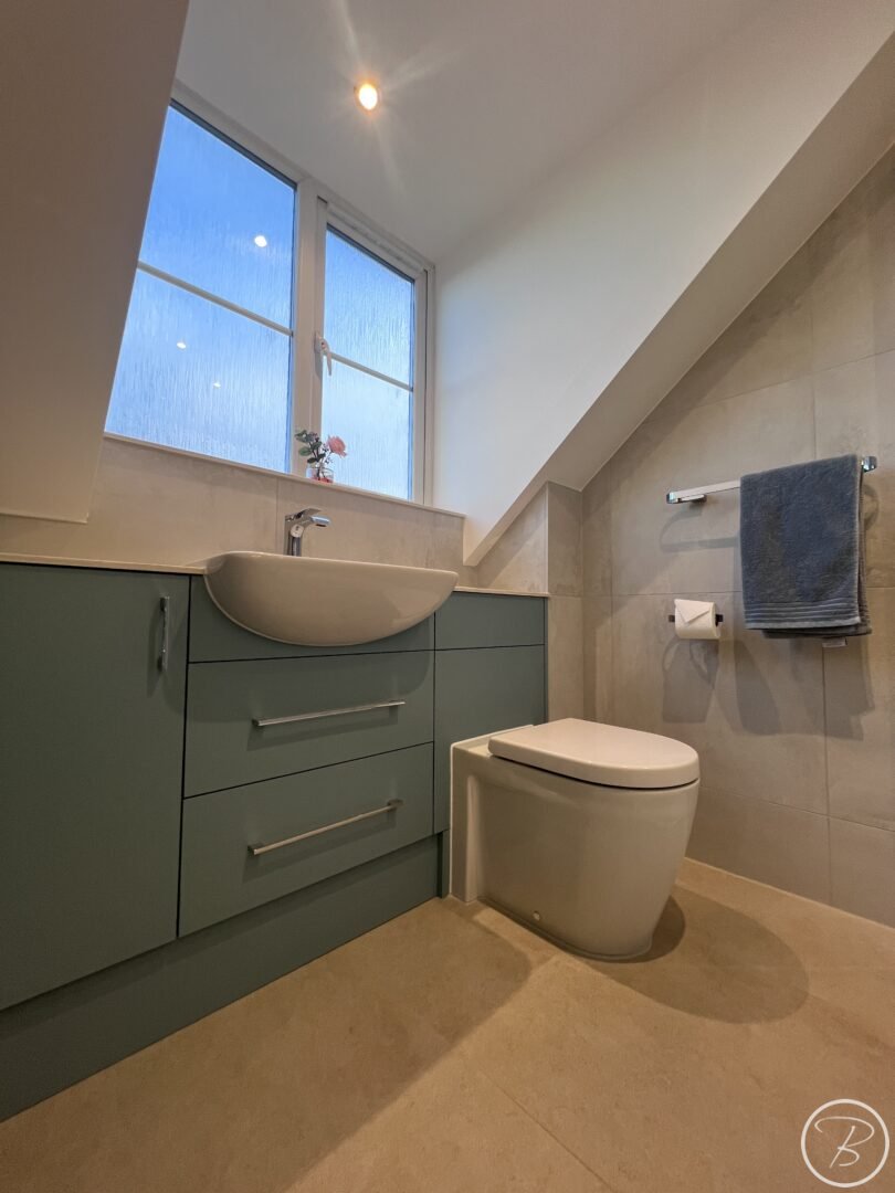 Light Blue Ensuite