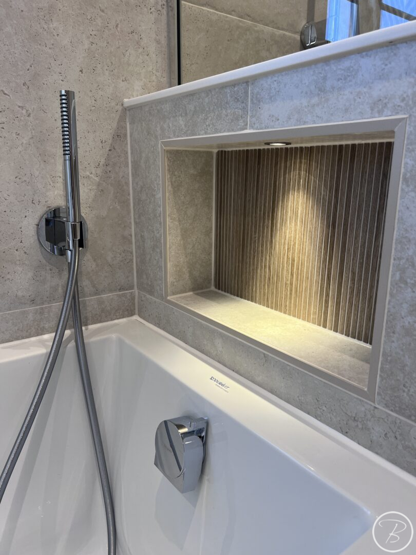 Bath Half Wall