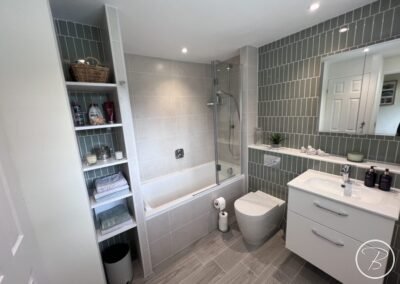 Maximising Space ~ Main Bathroom in Bradfield St. George, Suffolk