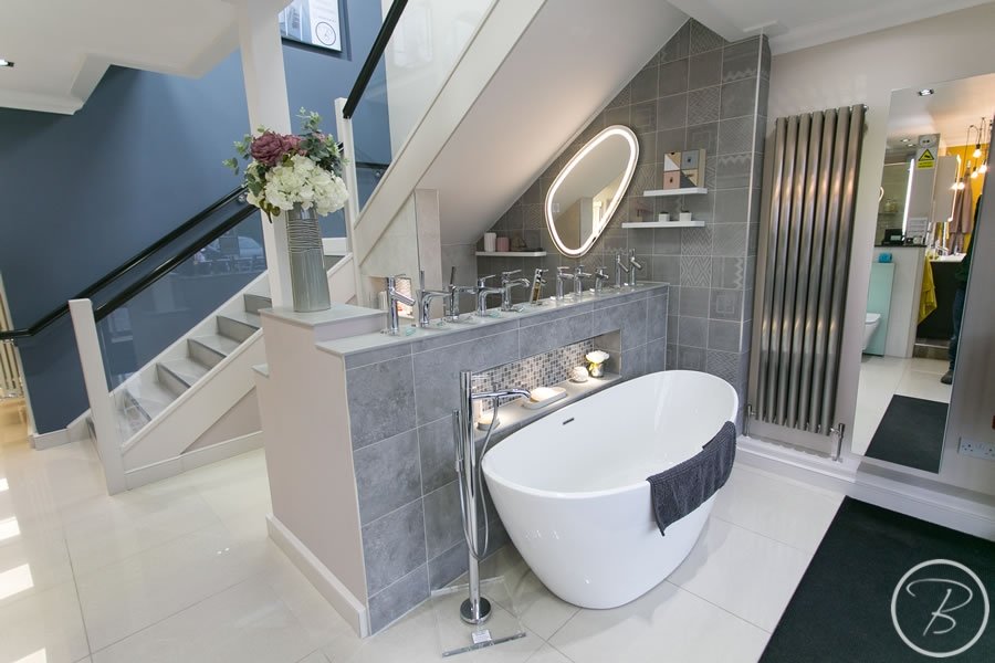 Baytree Bathrooms Showroom in Suffolk - bathroom displays