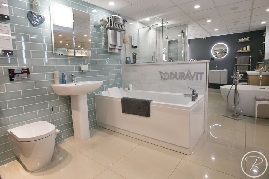 Baytree Bathrooms Showroom in Suffolk - designer bathroom displays