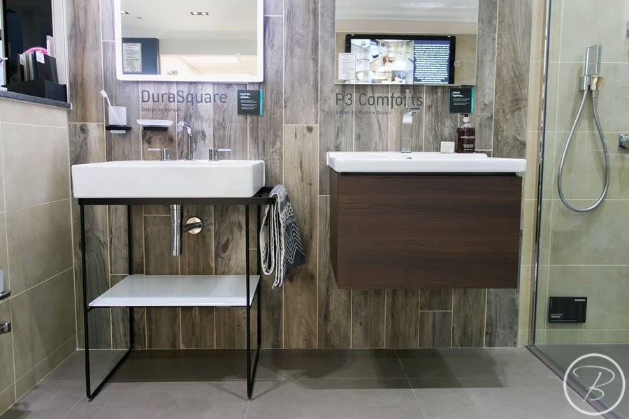 Baytree Bathrooms Showroom in Suffolk - Contemporary Designer Sinks and Basins