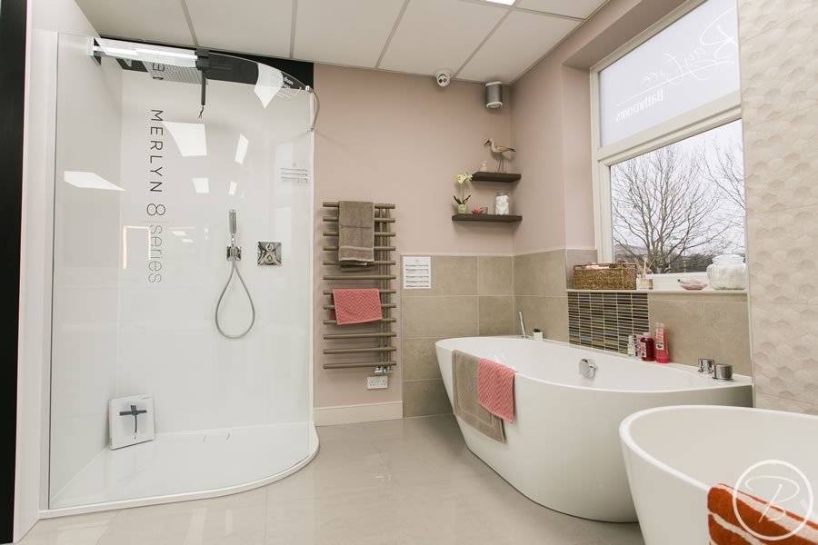 Baytree Bathrooms Showroom in Suffolk - bathroom display