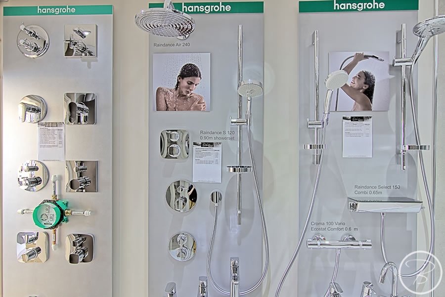 Baytree Bathrooms Showroom in Suffolk - Hansgrohe showers