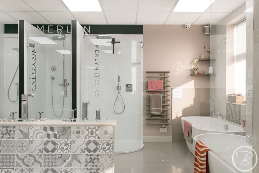 Baytree Bathrooms Showroom in Suffolk - bathroom displays