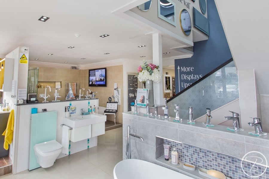 Baytree Bathrooms Showroom in Suffolk - upstairs bathroom showroom