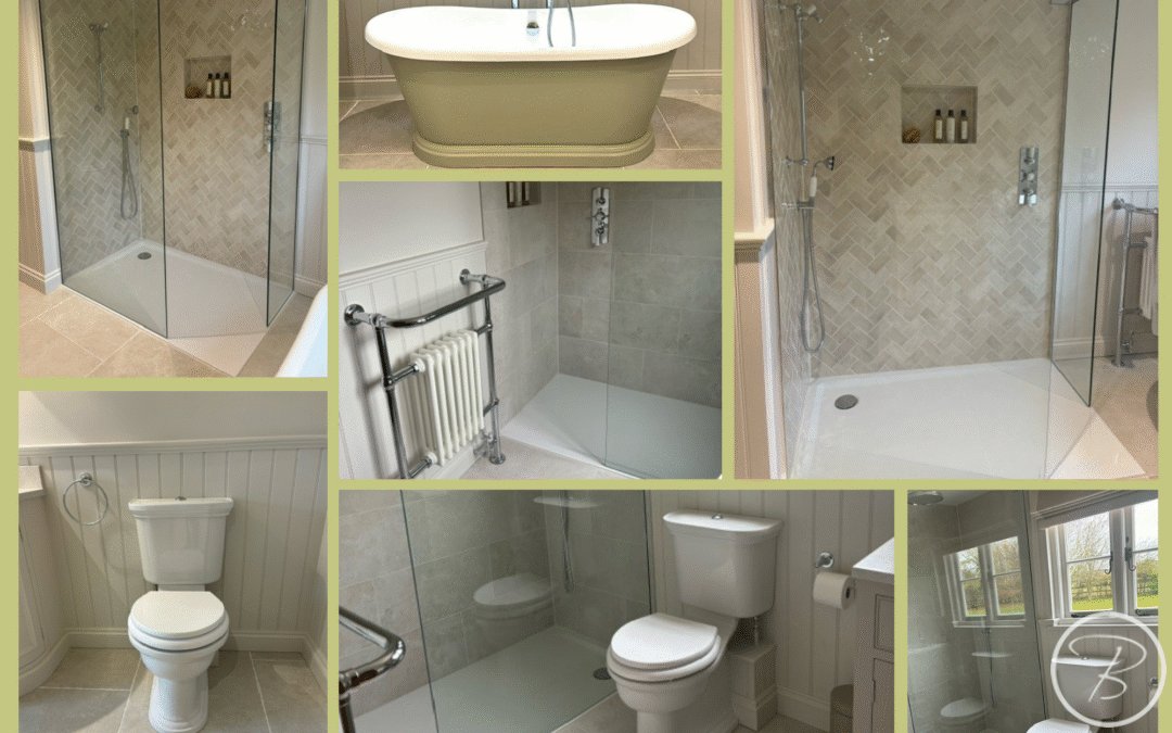 Collage of Modern bathroom