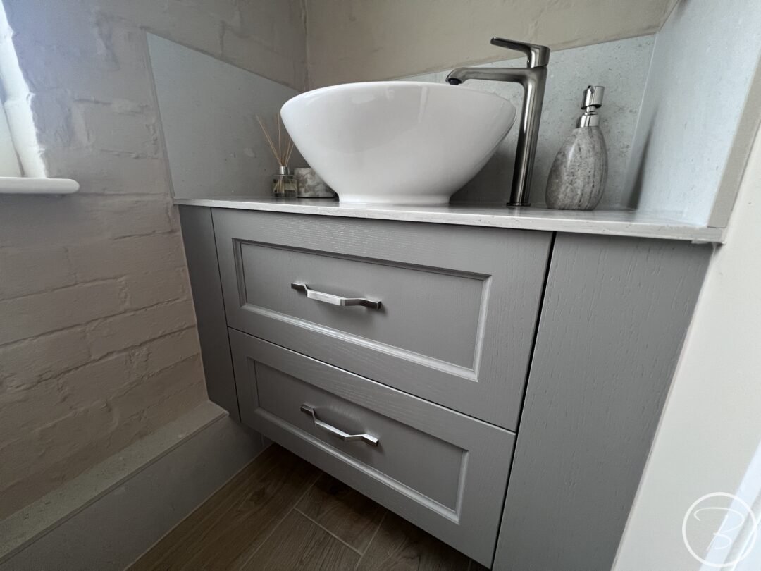Colour Matched Vanity Unit