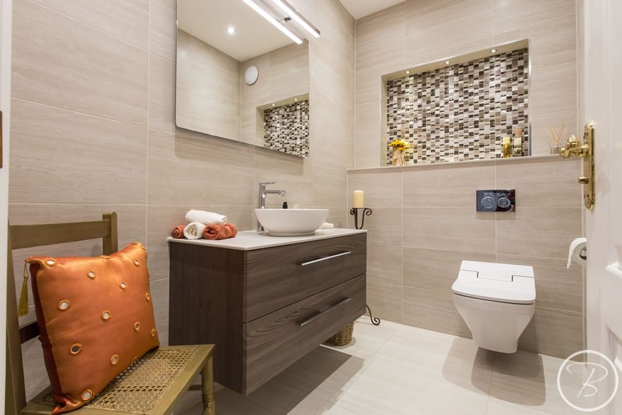 Cloakroom in Ipswich designed and installed by Baytree Bathrooms