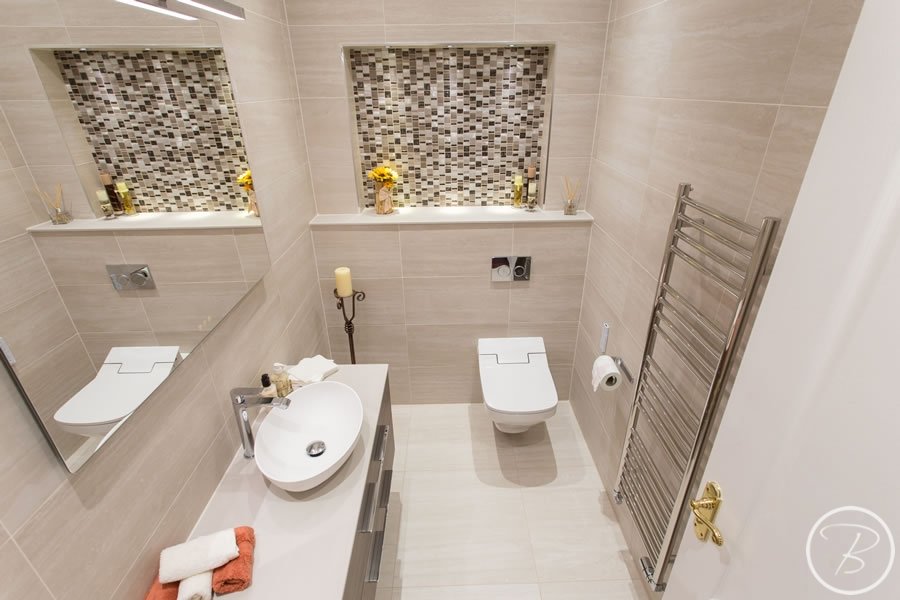 Cloakroom in Ipswich designed and installed by Baytree Bathrooms