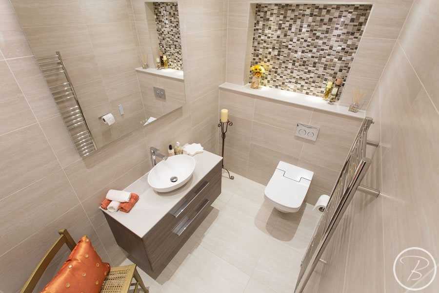 Cloakroom in Ipswich designed and installed by Baytree Bathrooms