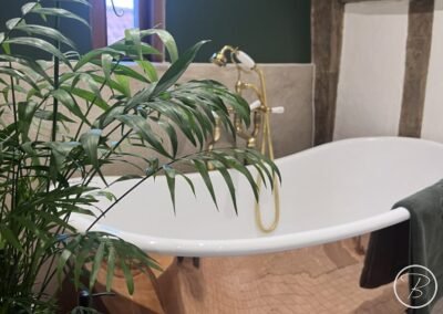 Bold As Brass ~ Main Bathroom in Preston St. Mary