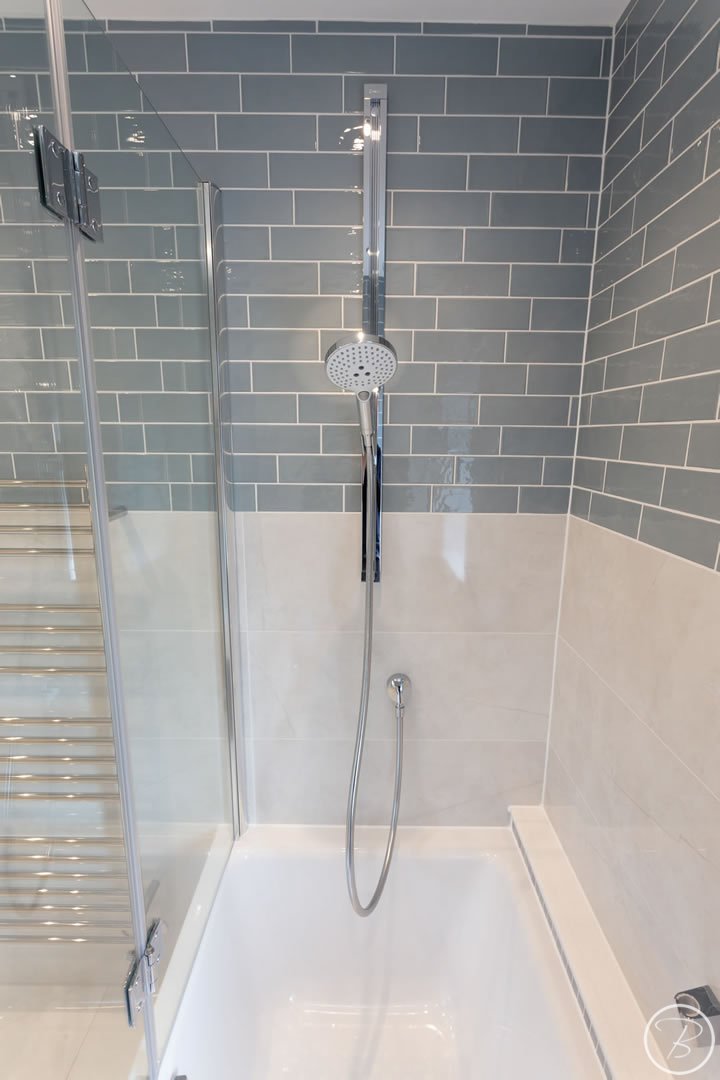Shower for Bathroom in Ely designed and installed by Baytree Bathrooms