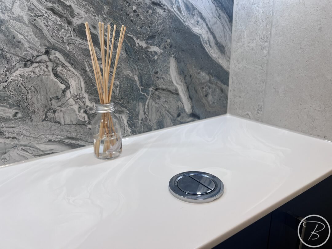 Flush button Detail