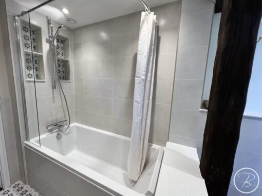 Simplicity Meets Elegance ~ Main Bathroom in Onehouse, Stowmarket