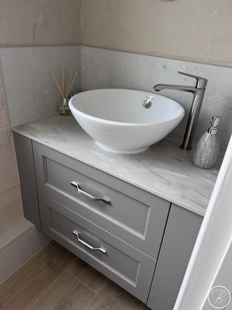 Worktop and bowl details
