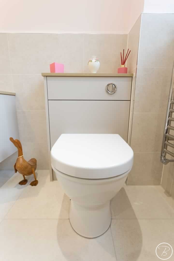 Toilet at Bathroom in Great Barton by Baytree Bathrooms in Suffolk