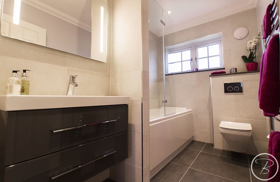 Customer Bathroom in Chevington by Baytree Bathrooms