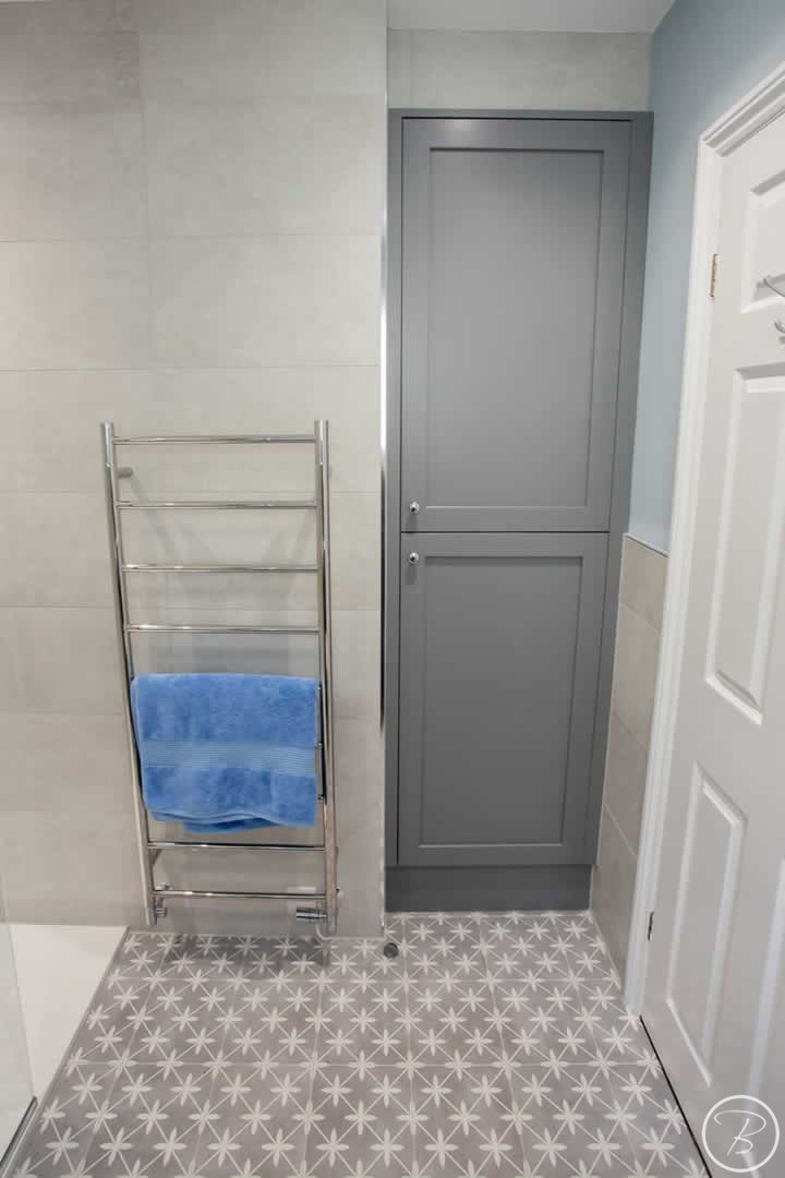 Radiator at Ensuite in Great Barton by Baytree Bathrooms in Suffolk