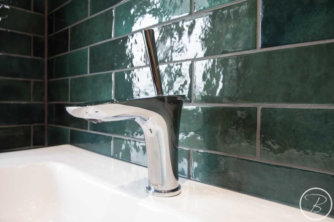 Sink tap at Ensuite in Old Newton by Baytree Bathrooms