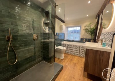 Modern Spin on a Classic ~ Main Bathroom in Woolpit