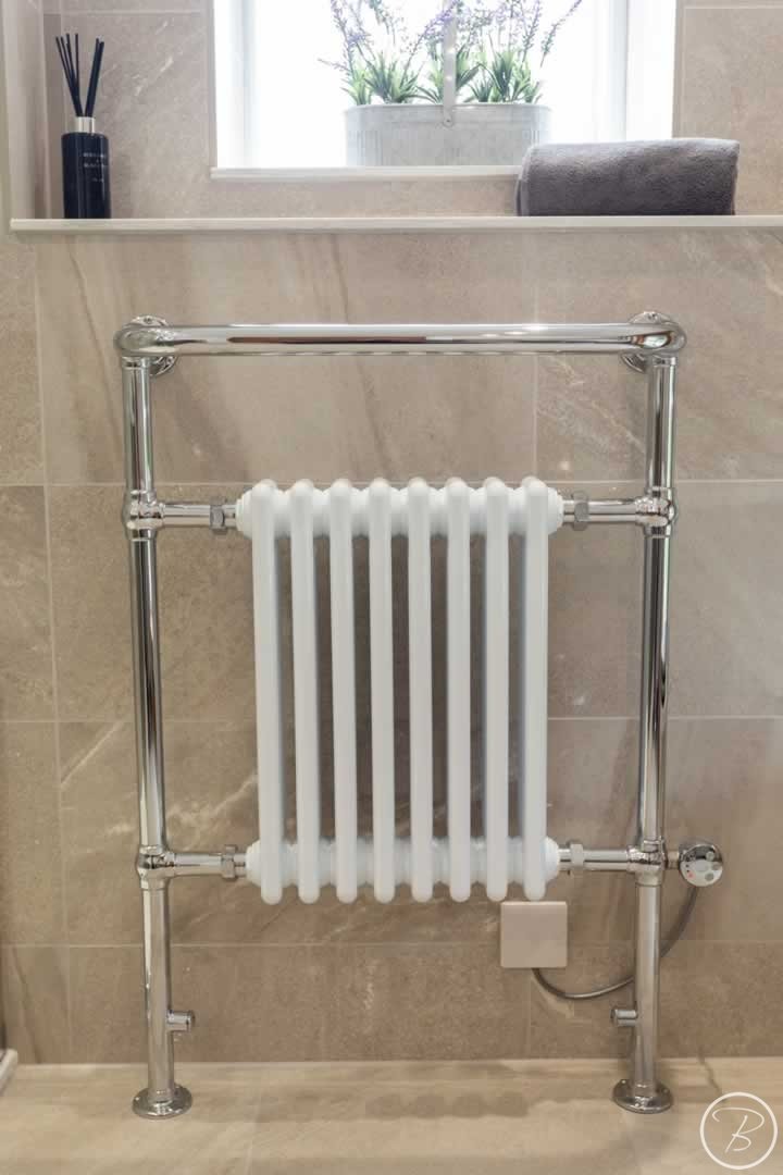 Radiator in Bathroom in Great Ashfield by Baytree Bathrooms