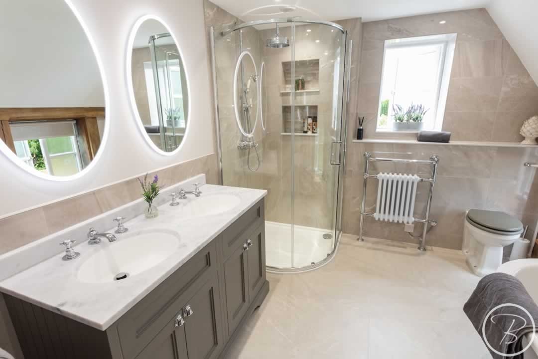 Bathroom in Great Ashfield by Baytree Bathrooms