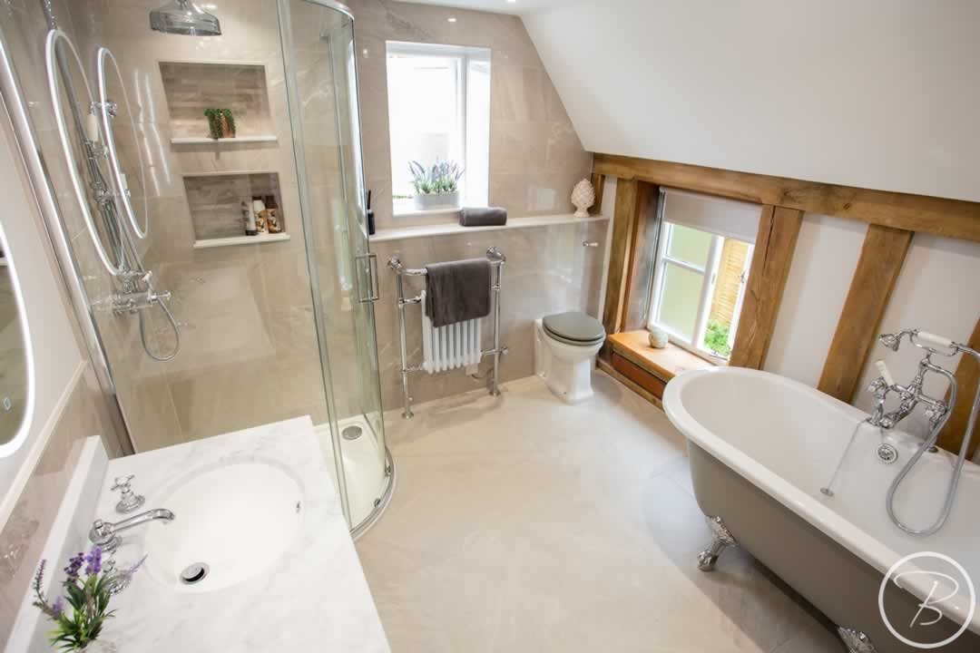 Bathroom in Great Ashfield by Baytree Bathrooms