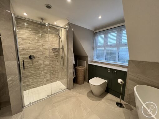 Tranquil Retreat ~ Main Bathroom in Moulton, Suffolk